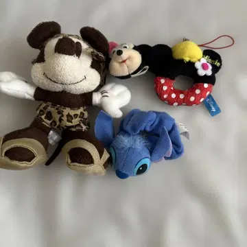 스티치 미니 마우스 봉제 인형 세트