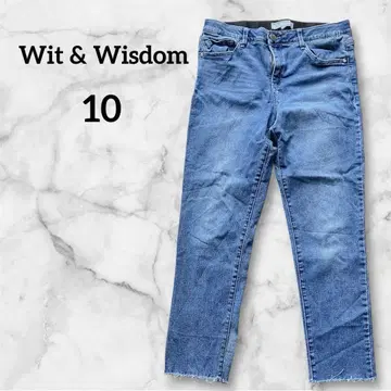 45Wit & Wisdom [10] 데님 청바지 스트레이트 레그