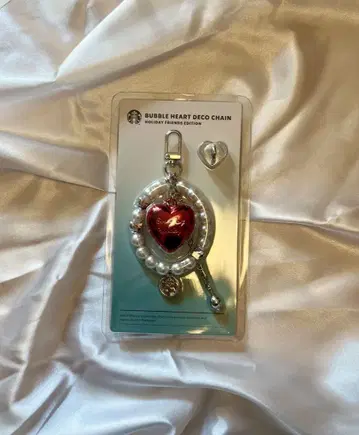 BUBBLE HEART DECO CHAIN 한국 한정판