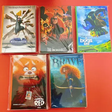 Happy 복권 픽사 PIXAR 2025 H 상 엽서 책