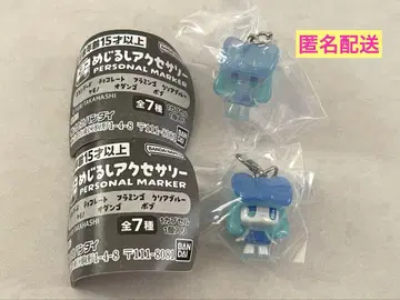 치요코 메지루시 액세서리 스탠다드 클리어 블루 가챠가챠