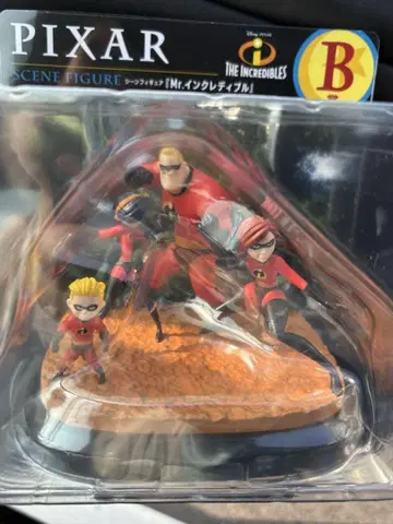 PIXAR 인크레더블 패밀리 피규어