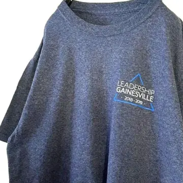 리더십 GAINESVILLE 티셔츠 네이비 네이비 컬러 구제 의류