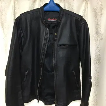 Rookie Leathers 싱글 라이더 4L 블랙