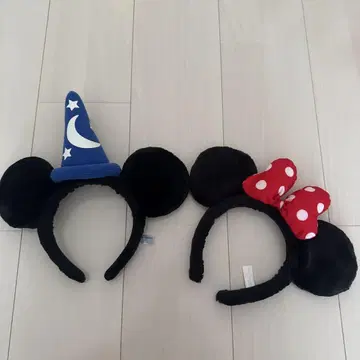 미키 미니 머리띠 세트