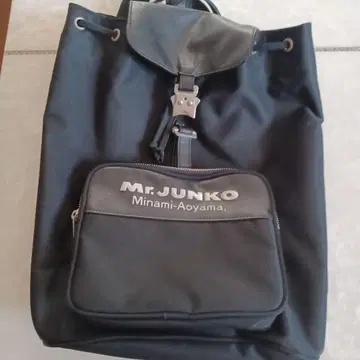 Mr. JUNKO 블랙 럭색/백팩
