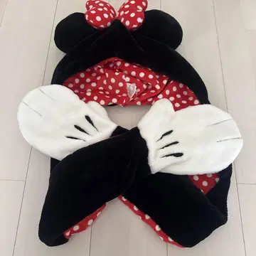 미니 마우스 머플러 캡