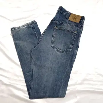 캘빈클라인 데님 청바지 데님 데미지 캘빈클라인