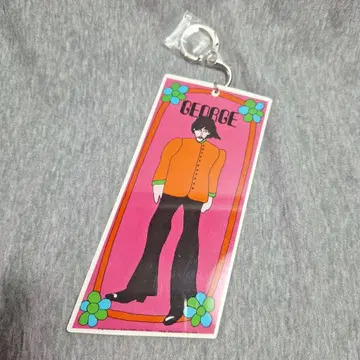 데드 60's 비틀즈 일본 방문 기념 키링 GEOGE 새상품 당시 상품