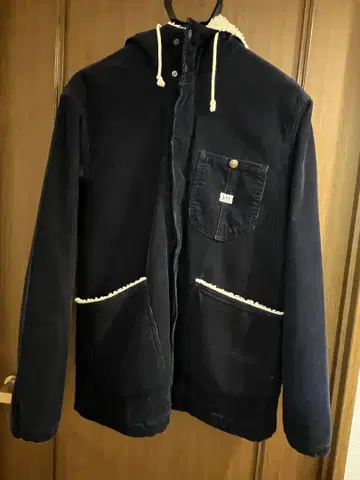 Lee 코듀로이 보아 안감 자켓 마운틴 후드티