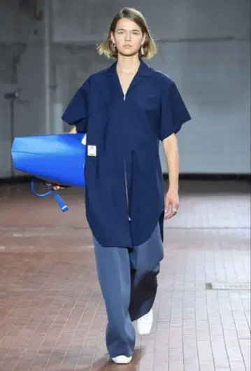 질샌더 셔츠 드레스