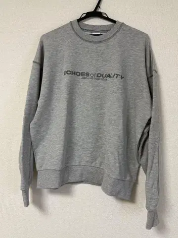 ECHOES of DUALTY 맨투맨 / M 사이즈