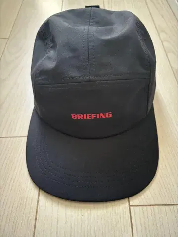 [새상품급] BRIEFING 워크 캡 블랙
