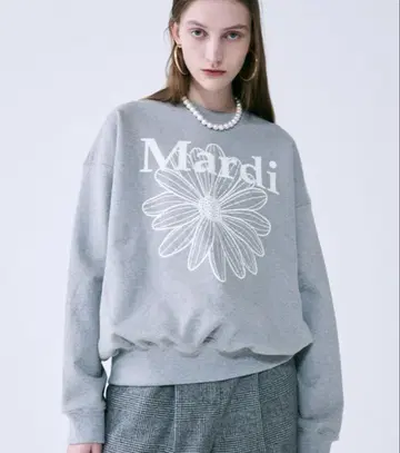[마르디 메크르디] 스웨트셔츠 FLOWERMARDI