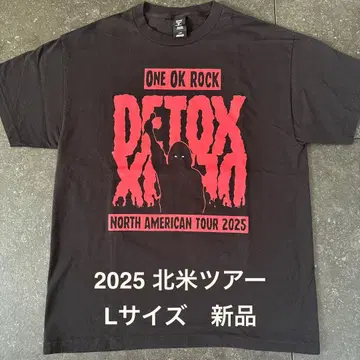 ONE OK ROCK DETOX 티셔츠 2025 L 북미 투어 원오크