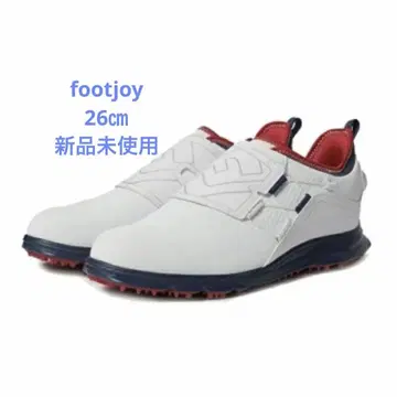 FOOTJOY 골프화 화이트/네이비/레드