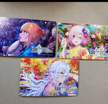 Fate/Grand Order 로손 한정 Google play 3종 세트