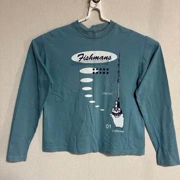 fishmans 롱 티셔츠
