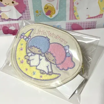 키키라라 다이 컷 자수 펜 파우치