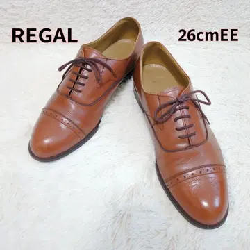 REGAL 리갈 스트레이트 팁 가죽 가죽 신발 비즈니스 슈즈 26cm
