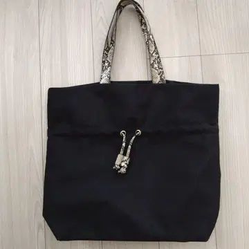 그란데 그레이스 나일론 토트백