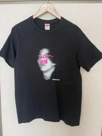 마카로니 연필 헬로 절망 티셔츠 L