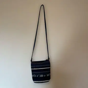 기우에몬 오카모토 상점 가스리 숄더백