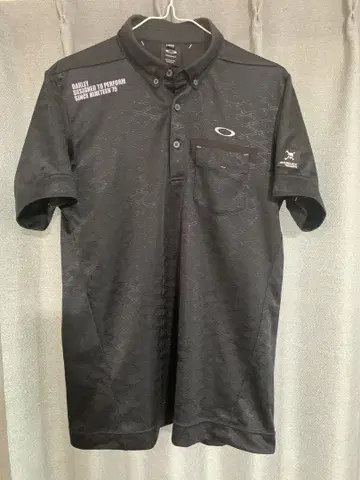 Oakley Performance 75 피케 셔츠 L 사이즈 블랙