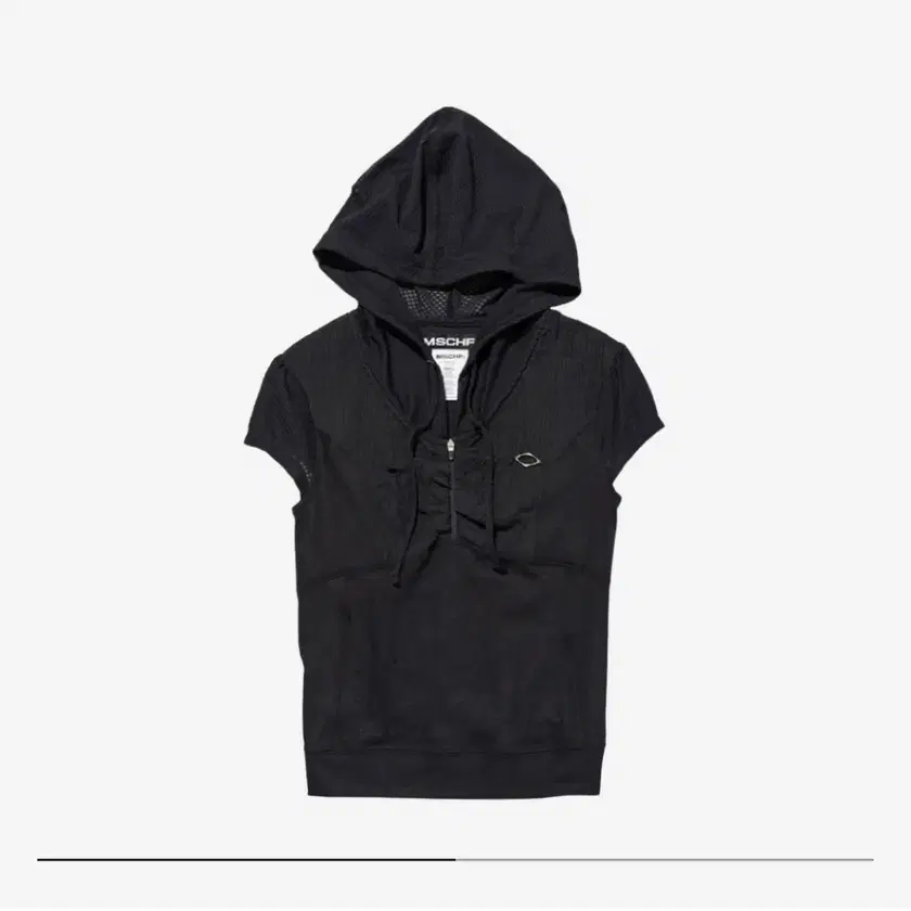 MISCHIEF | 미스치프 Mischief Hooded Track Zip-Up Black Multi
