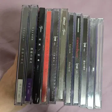 묶음 판매 Lycaon CD 11장