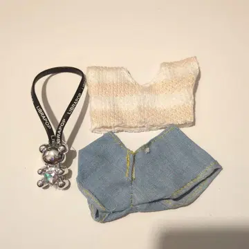 러브부 옷 갈아입기 의류와 곰 액세서리 미사용 새상품