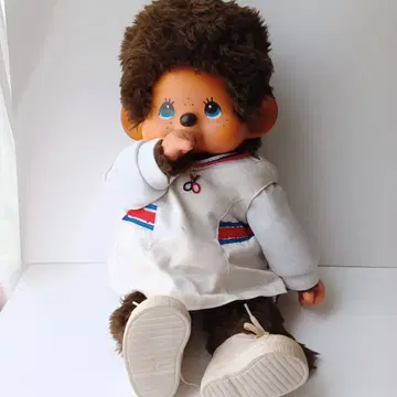 세키구치 몬치치 테니스 봉제 인형 레트로 당시의 물건