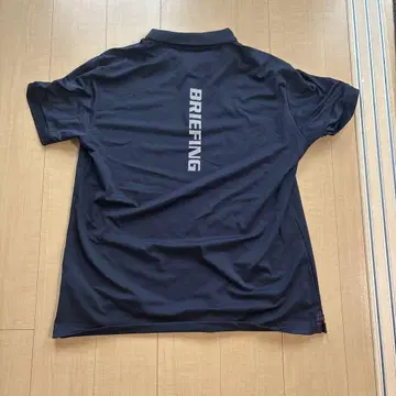 BRIEFING 피케 셔츠 네이비 2XL