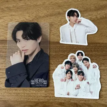 카게야마 타쿠야 IMP. to HEROes 굿즈 클리어 카드 스티커