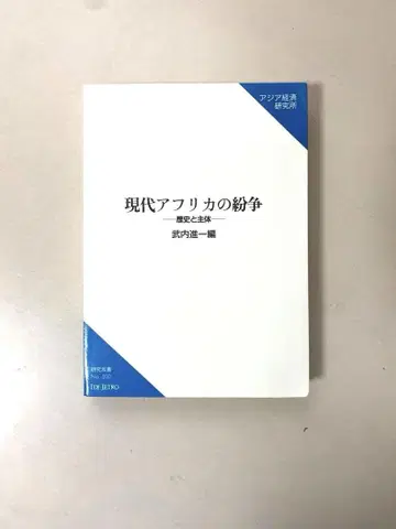 현대 아프리카의 분쟁 역사와 주체