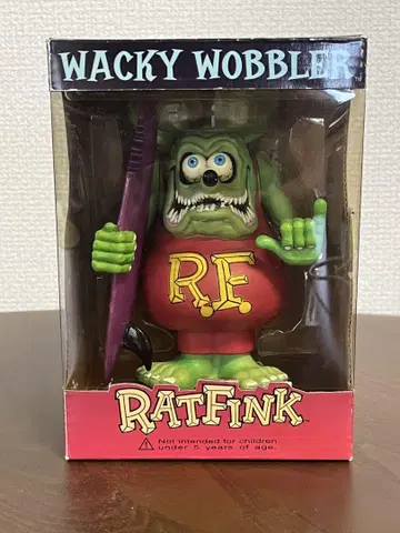 RATFINK Wacky Wobbler 피규어