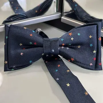 폴 스미스 Paul Smith 실크 스타 보타이 나비 넥타이