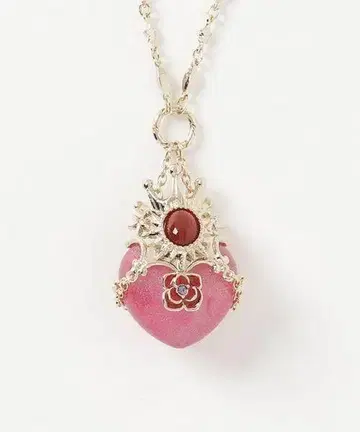 ANNA SUI 목걸이 엘리먼트 모티브 목걸이 하트 미사용