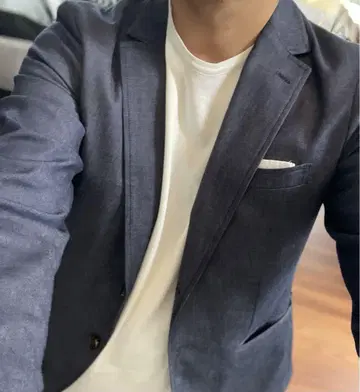 네이비 셋업 M 사이즈 새상품급