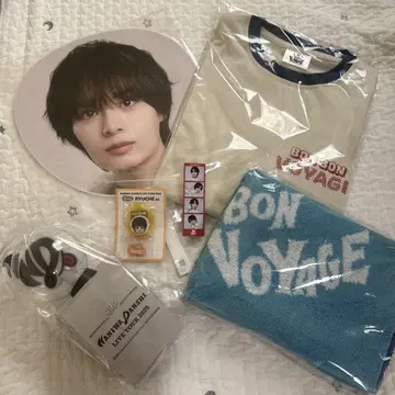 나니와단시 오니시 류세이 BON BON VOYAGE LIVE 굿즈 세트