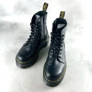 Dr.Martens JADON 8홀 통굽 사이드 지퍼 부츠 UK4