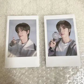 BTS JIN RUNSEOKJIN JAPAN 인스턴트 사진 폴라로이드