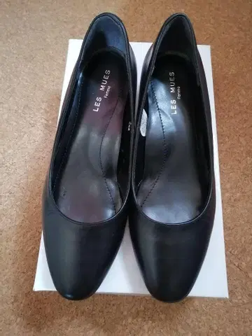 LES MUES 펌프스 블랙 23.0cm 힐 3.5cm