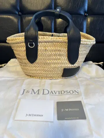 J&M DAVIDSON 바스켓백 수납 가방 포함