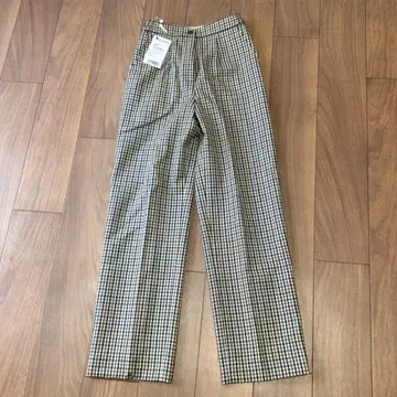 Aquascutum 체크 무늬 트라우저 UK 6 S~M