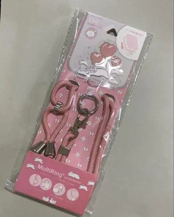 애프터눈 티 멀티 링 스마트폰 스트랩 핑크 키타자와 헤이
