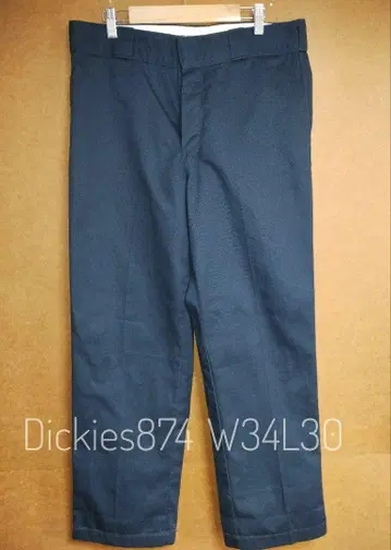 디키즈 874/다크 네이비/다크 네이비/W34L30/워크 팬츠