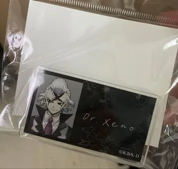 Dr.STONE 제노 아크릴 명찰 플레이트 꽃놀이 닥터 마루이