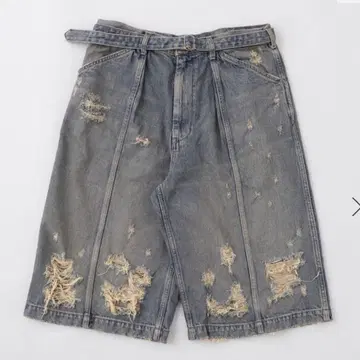 JOURNAL STANDARD CRASH DENIM BELTED