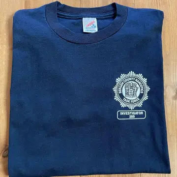 90s USA제 러셀 저지 빈티지 티셔츠 네이비 XL